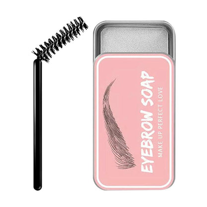 Summer Music Festival Makeup,Eyebrow Soap & Gel Wax, Excellent Eyebrow Styling Wax, Long-lasting Waterproof Eyebrow Styling Soap, Eyebrow Makeup Cosmetic Tool for Women