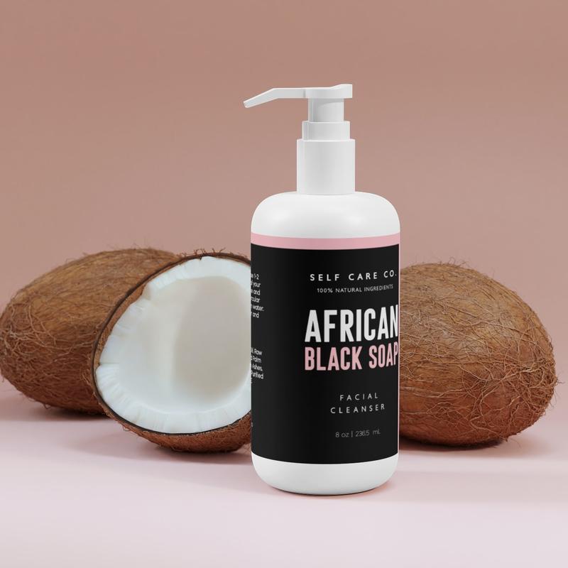 African Black Soap Liquid Facial Cleanser | Fragrence Free |