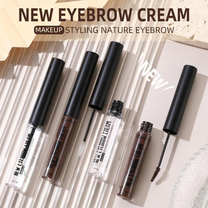 Long Lasting Eyebrow Cream, Eyebrow Tinted Cream, Nature Eyebrow Styling Cream, Eyebrow Makeup Product For Beginner Women Girls