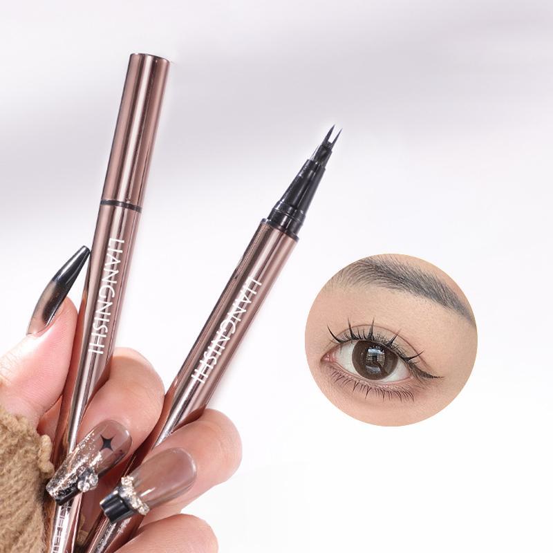 Long Lasting Eyebrow Pencil, 1 Count Waterproof Eyebrow Pen, Brow Styling Brush, Sweat Proof High Pigmented Brow Shading & Filling Pencil, Makeup Tool Easy to Apply