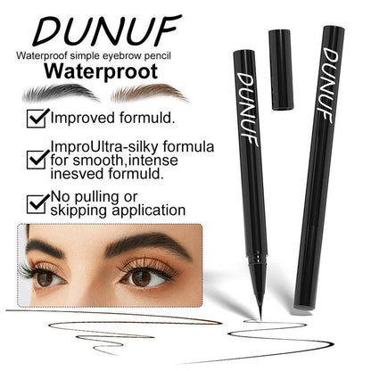 Long Lasting Waterproof Eyebrow Pencil, 1 Box Durable Sweat Proof Eyebrow Pen, Natural Eye Brow Makeup Tool for Women