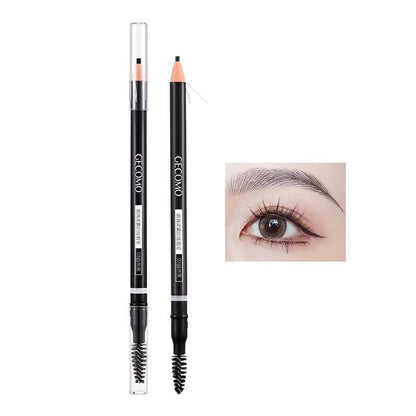 Double-ended Eyebrow Pencil, 1 Count Waterproof Long Lasting Tear Thread Eyebrow Pen, Eye Makeup Products