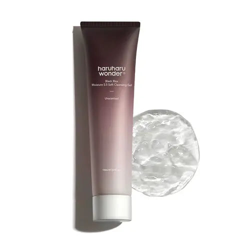 [HARUHARU WONDER Official Shop] - Black Rice Moisture 5.5 Soft Cleansing Gel