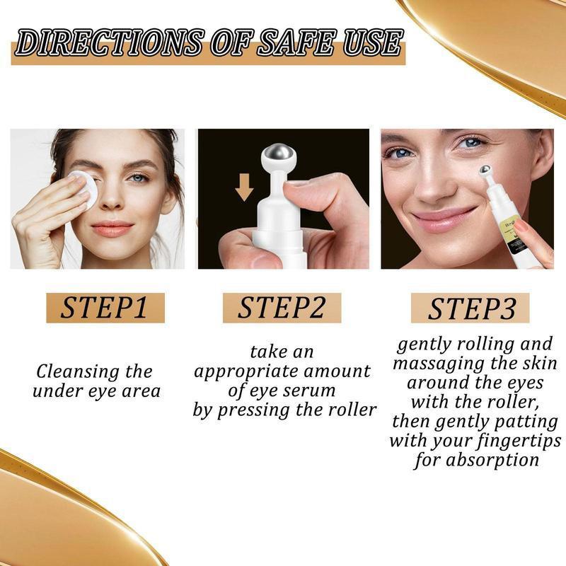 Snail Peptide Moisturizing Eye Cream, Tightening and Lifting Eye Cream, Hydrating Smoothing Eye Care Cream Suitable for Different Skin Types