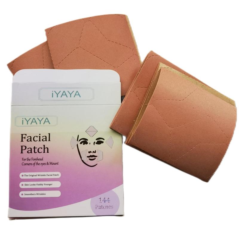 Face Skin Smoothing Patch, 1 Set Face & Forehead Skin Smoothing Tapes Face Strips, Skin Firming Patches Around Facial Eyes & Mouth