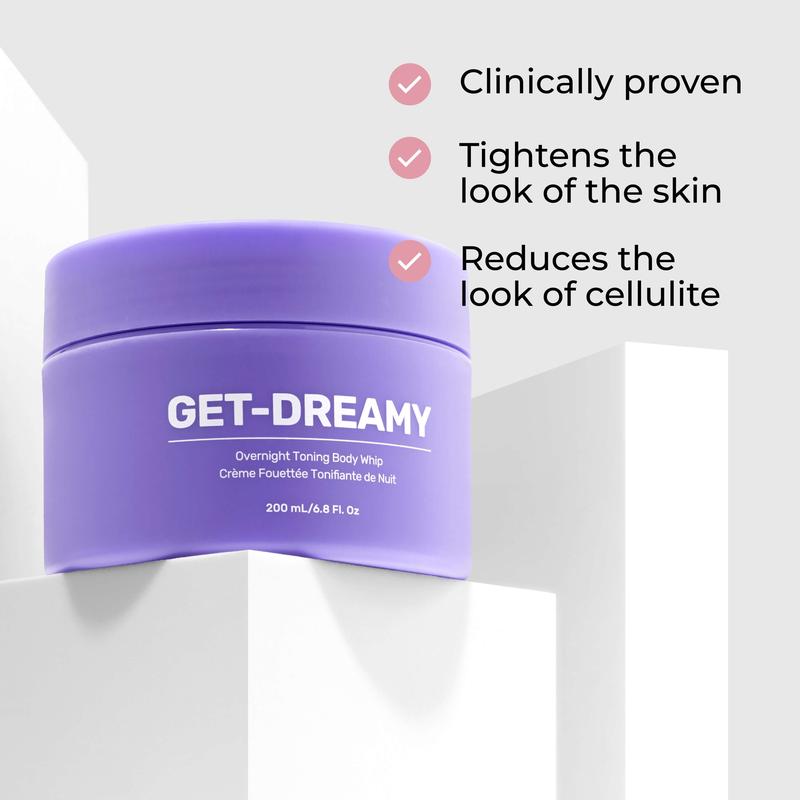 MA?LYS GET-DREAMY Clinically Proven Overnight Toning Whip  for Loose Skin - With Milk Thistle