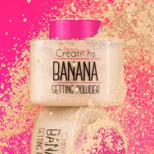 Beauty Creations Banana Setting Powder Soft Focus Long-lasting Oil Control Makeup Cosmetic Flawless