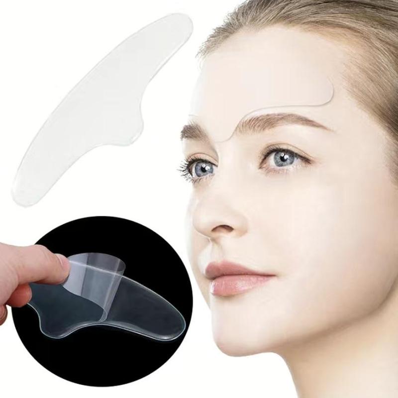 Fine Lines Soothing Silicone Forehead Pad, Reusable Forehead Wrinkle Patch, Professional Skincare Tools for Women