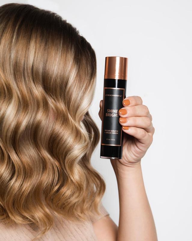 Shine Bright Vegan Keratin + Argan Serum