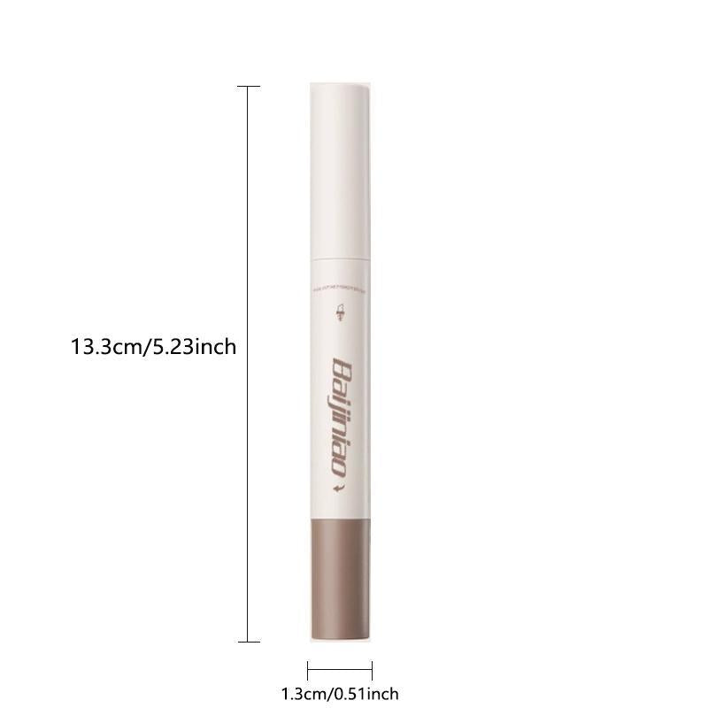 Double-ended Long-wearing Eyebrow Pencil, 1 Count Eyebrow Pen, Waterproof Long Lasting Eyebrow Pencil, Eyebrow Makeup Tool For Women