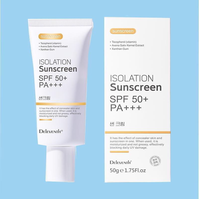 50g?Sun Ray Isolation Cream, 1 Count?Moisturizing Outdoor Sun Isolation Cream, Facial Sun Care Product for Women & Men