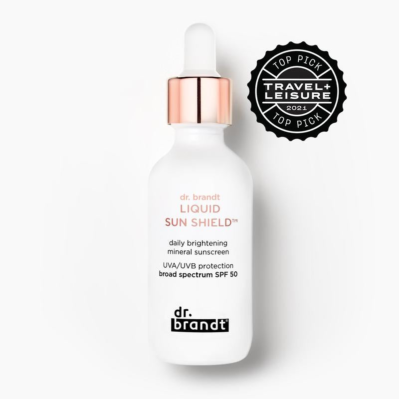 LIQUID SUN SHIELD Facial Sunscreen for Daily Radiance and Skin Repair