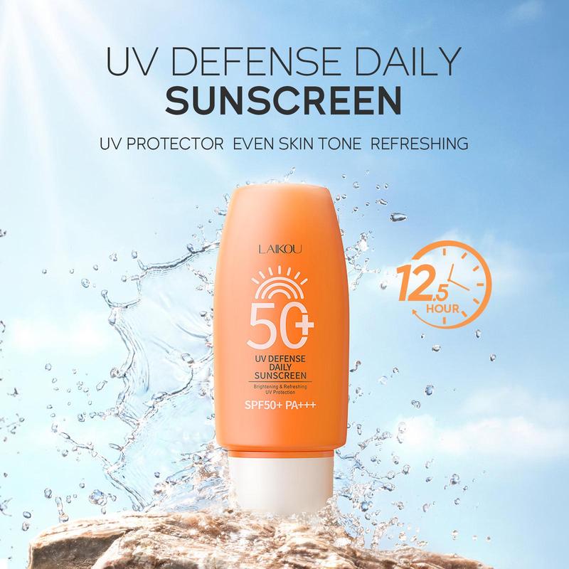 Sun Ray Protection Cream, 4 Counts/set Long Lasting Sunscreen, Moisturizing Sunscreen, Sweatproof Daily Sunscreen, Facial Skin Care Product