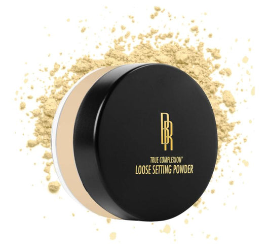 Black Radiance True Complexion Loose Setting Powder, Banana, 0.64 Ounce