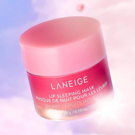 [Laneige] Lip Sleeping Mask [Berry] EX 20g | Berry Fruit Complex: Rich in antioxidants to help reveal smooth and supple looking lips.  - Coconut Oil, Shea Butter, and Murumuru Seed Butter, Vitamin C