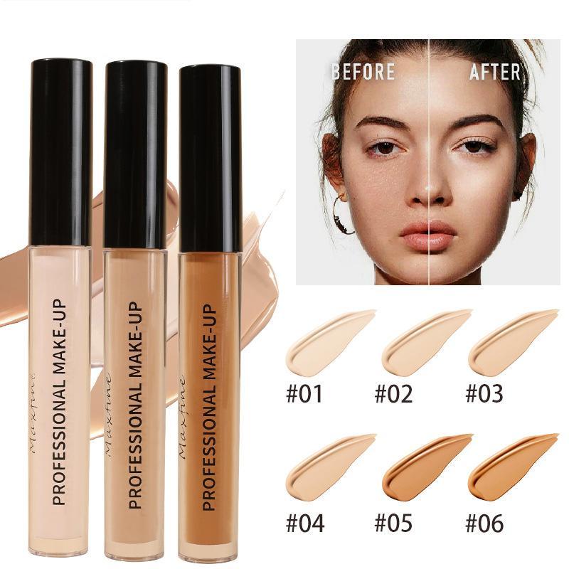 Long-lasting Matte Liquid Foundation & Concealer Set, 1 Count Hydrate Foundation & 2 Counts Lightweight Concealer, Facial Makeup Set