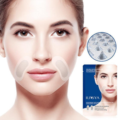 Hyaluronic Acid Facial Line Smoothing Patch, Moisturizing Nose Line Smoothing Patch, Nose Lifting Patch, Facial Skin Care Product