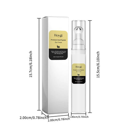 Snail Peptide Eye Cream, Moisturizing Tighten and Lift Eye Cream, Hydrating Smoothing Eye Cream, Suitable for Different Skin Types