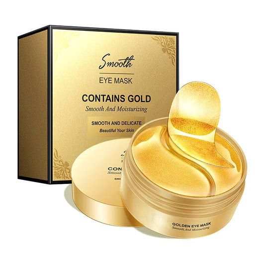 Under Eye Patches for Dark Circles and Puffiness, 60Pcs Under Eye Mask for anti Wrinkles & anti Aging, 24K Gold Eye Gel Pads with Collagen to Reduce Eye Bags, Puffy Eyes Treatment, Hydrating Eye Mask Moisturize Repair Smooth Skincare Comfort Moisturizer