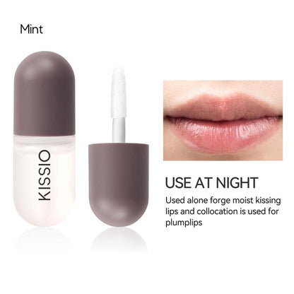 KISSIO Lip Plumper Set,Refer to reviews before purchasing,the effect varies from person to person. If you don't meet your expectations, please seek help from customer service. Very Small Package, Easy to Carry,Natural Lip Care,Day and Night use(2PCS)