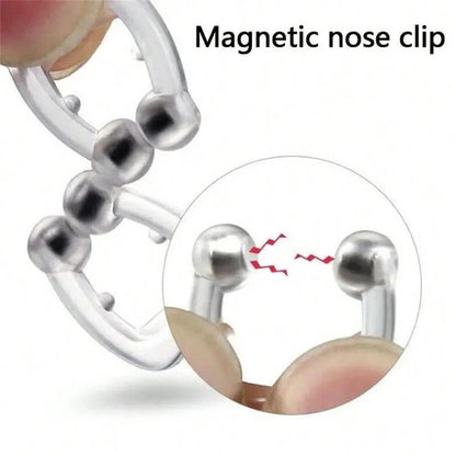 Silicone Nose Clip, 8pcs Sleeping Nose Clip, Portable Night Equipment for Men & Women