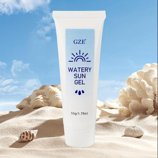 Watery Sun Gel, Evens out Skin Tone Lightweight Sunscreen, Replenishes Moisturizing Essence for Women Girls