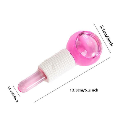 Ice Ball Face & Eye Skincare Massage Roller, 2 Counts/set Professional Ice Ball Face Massager, Beauty & Personal Care Tool for Women