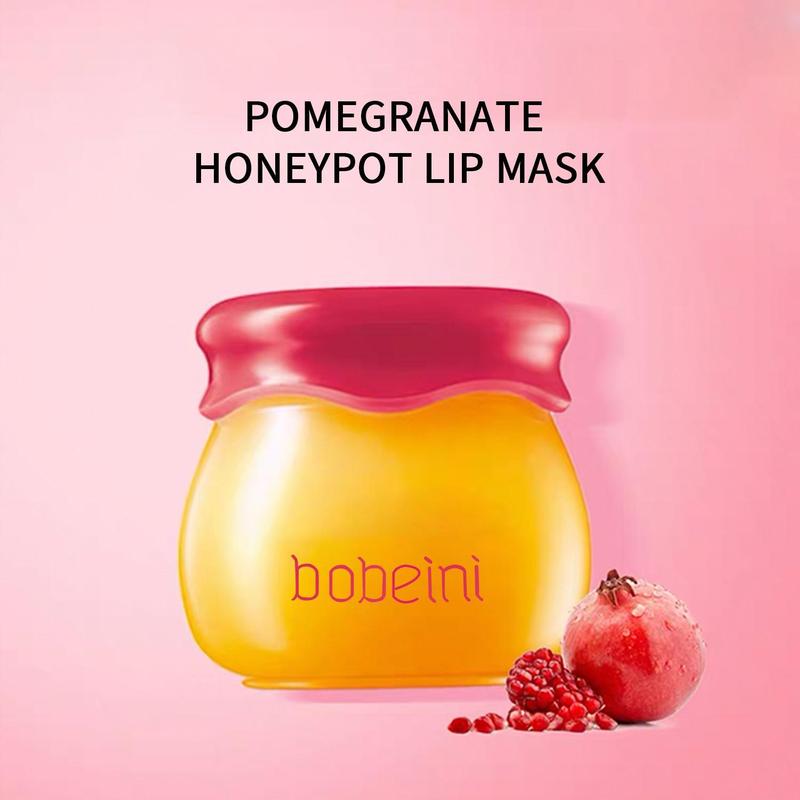 Honeypot Lip Mask, Honey Jar Design?Comfort?Moisturizing Lip Mask, Honey Lip Mask, Sleep Overnight Lip Mask for Lip Care, Hydrating Lip Mask