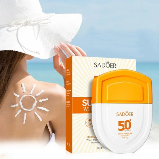 40g PA+++ SPF 50+ Moisturizing Sunscreen, 1 Count?Facial Skincare Sun Cream, Beauty & Personal Care Product