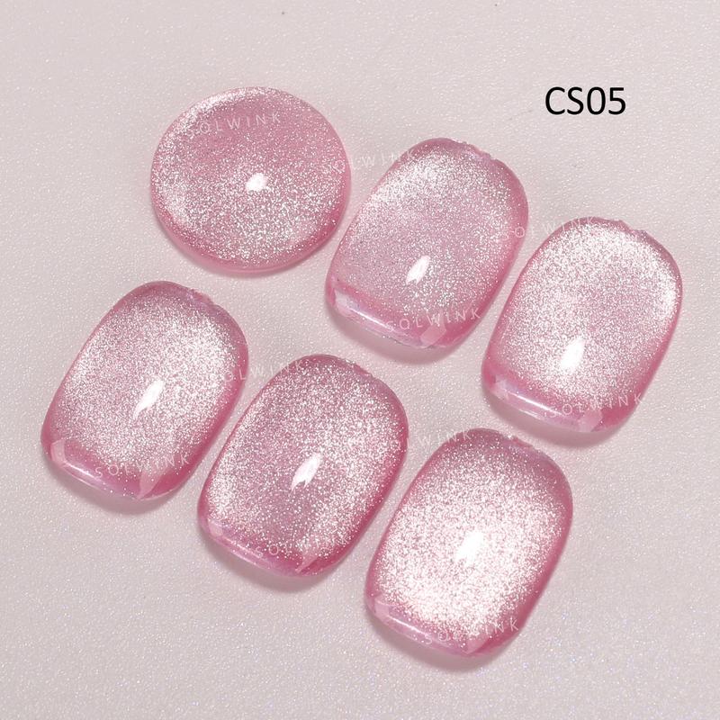 6pcs/lot Color Symphony Cat Eye Gel Nail Polish Set Magnet Polish