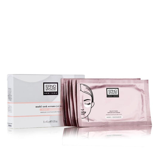 V_Erno Laszlo Multi-Task Serum Eye Mask, Hydrate and Nourish, Under-Eye Patches to Help Improve Puffiness, Fine Lines and Dark Circles, Set of 6 Masks, 0.15 Fl Oz each