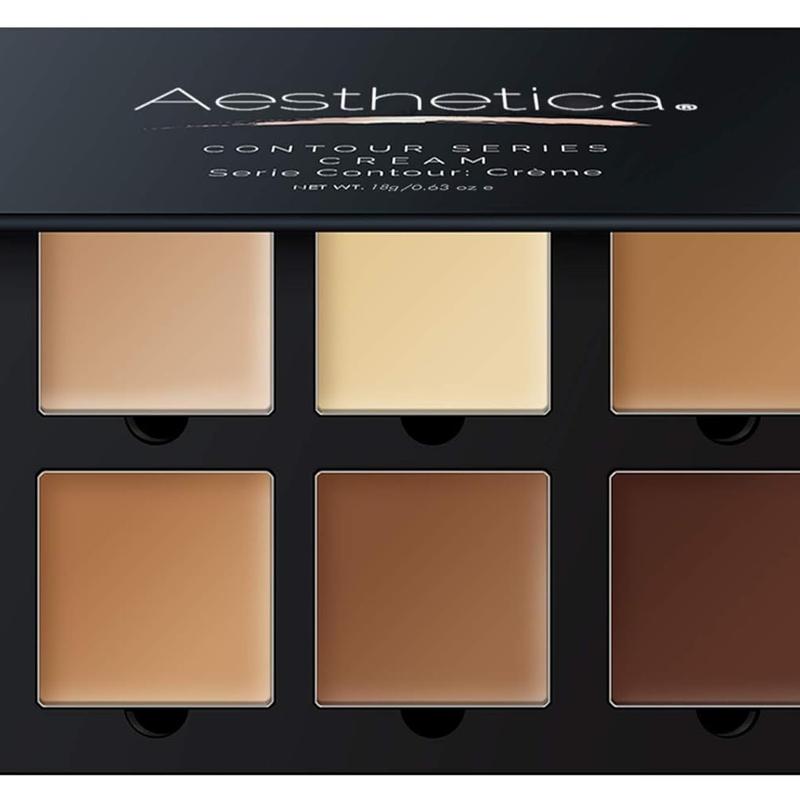 Cream Contour and Highlighting Makeup Kit - Contouring Foundation/Concealer Palette - Vegan & Cruelty Free - Step-by-Step Instructions Included Bronzer Cosmetic Blend Flawless