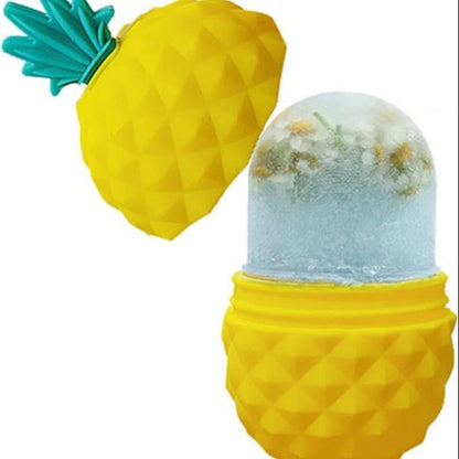 Pineapple Shaped Ice Ball, Face Ice Ball, Facial Ice Roller, Facial Massage Popsicle Mold, Skin Care Tools