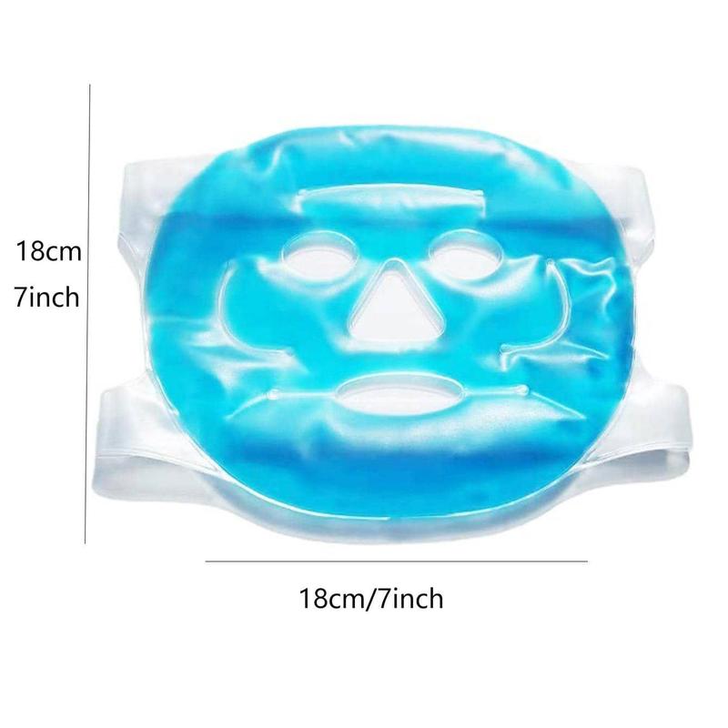 Face Cooling Mask, 1 Count?Skin Cooling Beauty Mask, Beauty Cold Compress Gel Mask