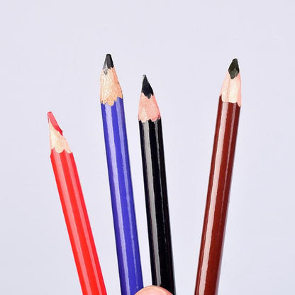 2pcs Waterproof Eyebrow Pencil, Long Lasting Brow Styling Pen, Eye Brow Coloring Pencil, Makeup Tool Easy to Apply