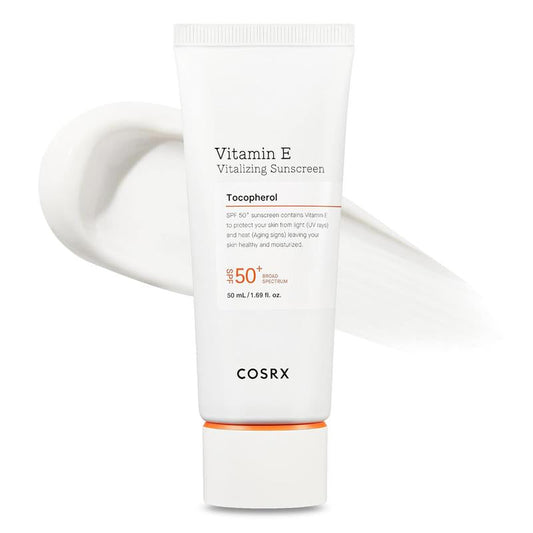 COSRX Vitamin E Vitalizing Sunscreen SPF 50+ Broad Spectrum 50ml