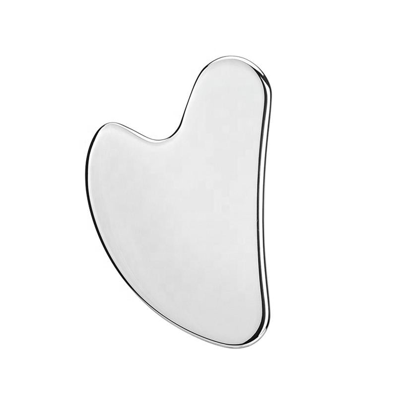 Heart Shaped Skincare Stainless Steel Gua Sha Scraper, Comfort Facial Lifting & Firming Massage Tool, Manual Facial Massage Scraper, Professional Skin Care Tool for Women, Trending Products, Summer Gift