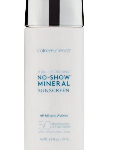 Colorescience Total Protection No-Show Mineral Sunscreen SPF 50 2.6oz