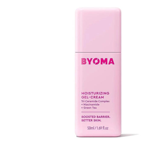 BYOMA Moisturizing Gel Cream - Barrier Repair Cream/Gel Face Lotion with Niacinamide and Green Tea - Ceramide Face Moisturizer for Dry Skin - Alcohol Free, Oil Free Face Moisturizer - 1.69 fl. oz