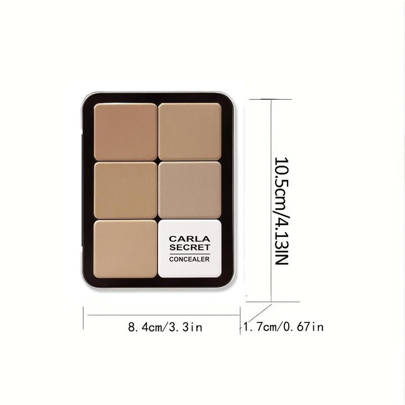 12 Colors Concealer Palette, Summer?Gift, Natural Facial Contouring Detailing Makeup Concealer, Long Lasting Concealer Foundation Cream for Dark Circles, Acne Marks, Soft & Lightweight Highlighting Shadowing Powder, Back To School?Cosmetic Gift