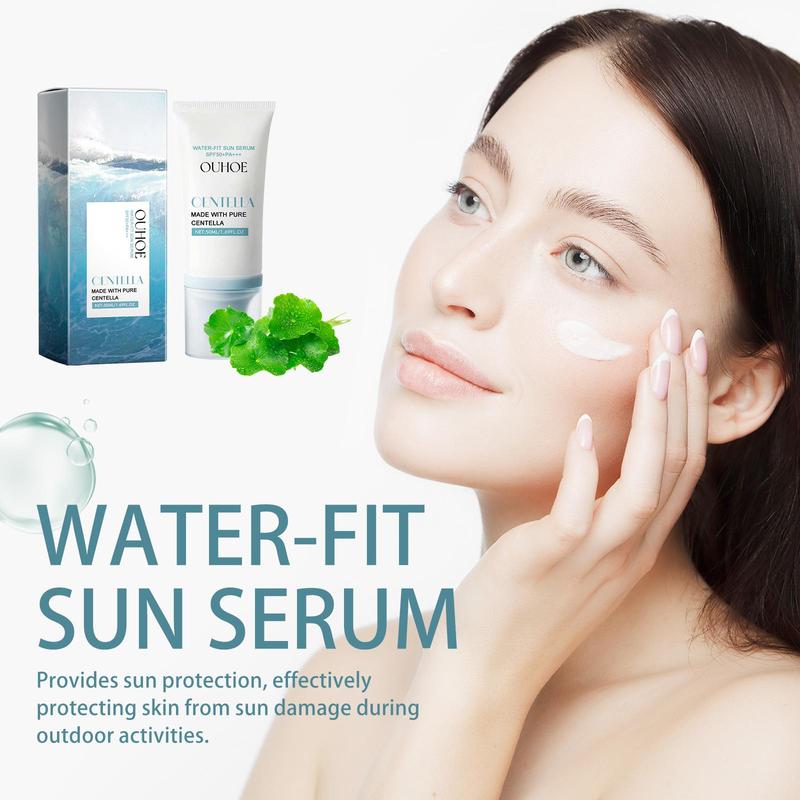 Moisturizing Refreshing and Non-sticky Sun Care Cream, Hydrating Long Lasting Face Sun Cream, Facial Skin Care Product for Summer Outdoor Travel