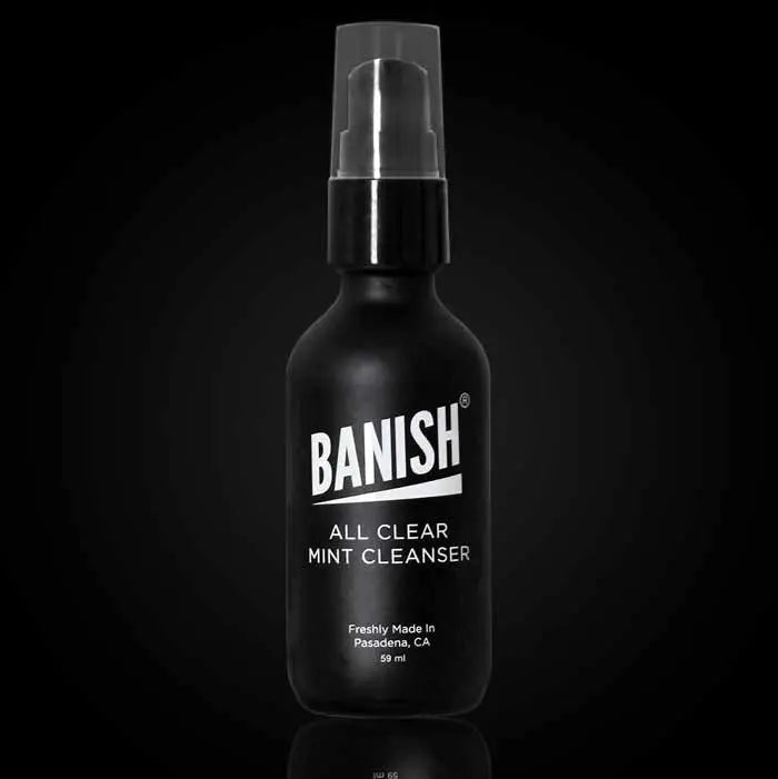 Banish All Clear Mint Cleanser for Acne & All Skin Types