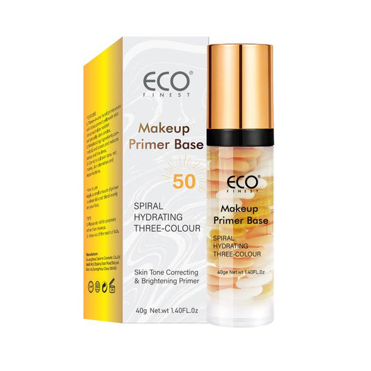 Three color makeup front milk isolation, front milk application, brightening skin tone without false whitening Flawless Primer Orange