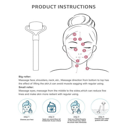 Mini Facial Massage Roller (1 Piece), Face Massage Tool, Professional Skincare Tools for Women