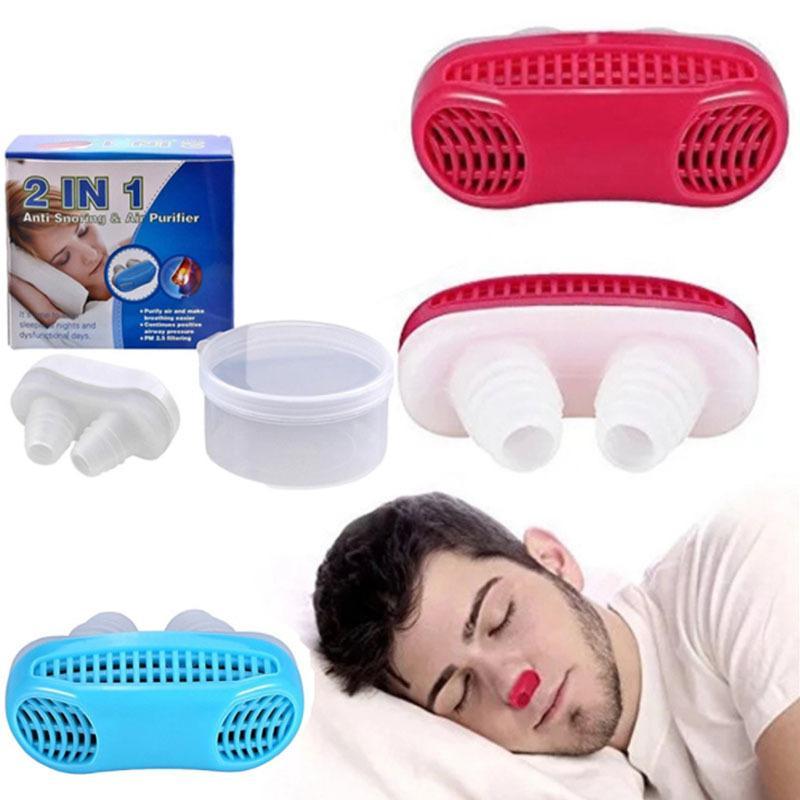 2 in 1 Anti Snoring Device, 3 Counts/set Nose Clip To Help Stop Snoring, Reduces Snoring, Sleep Aid Helper, Skincare Tools for Men & Women