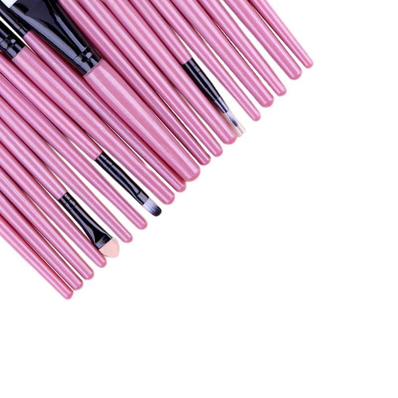 Summer Soft Bristle Foundation?Brush Makeup Brush Set, 20pcs/set?Professional Makeup Brushes for Liquid Foundation, Loose Powder, Concealer, Eye Shadow, Blush, Lip Balm, Makeup Brushes Set for Women Girls