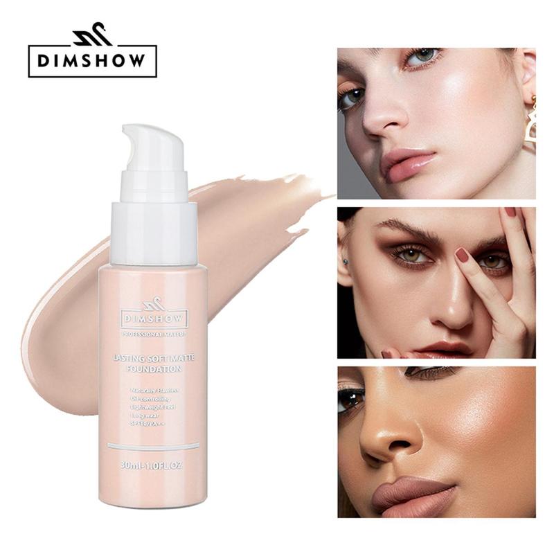 Matte Long-lasting Foundation, Oil Control Moisturizing Concealer, Facial Makeup Product for Beauty & Personal Care