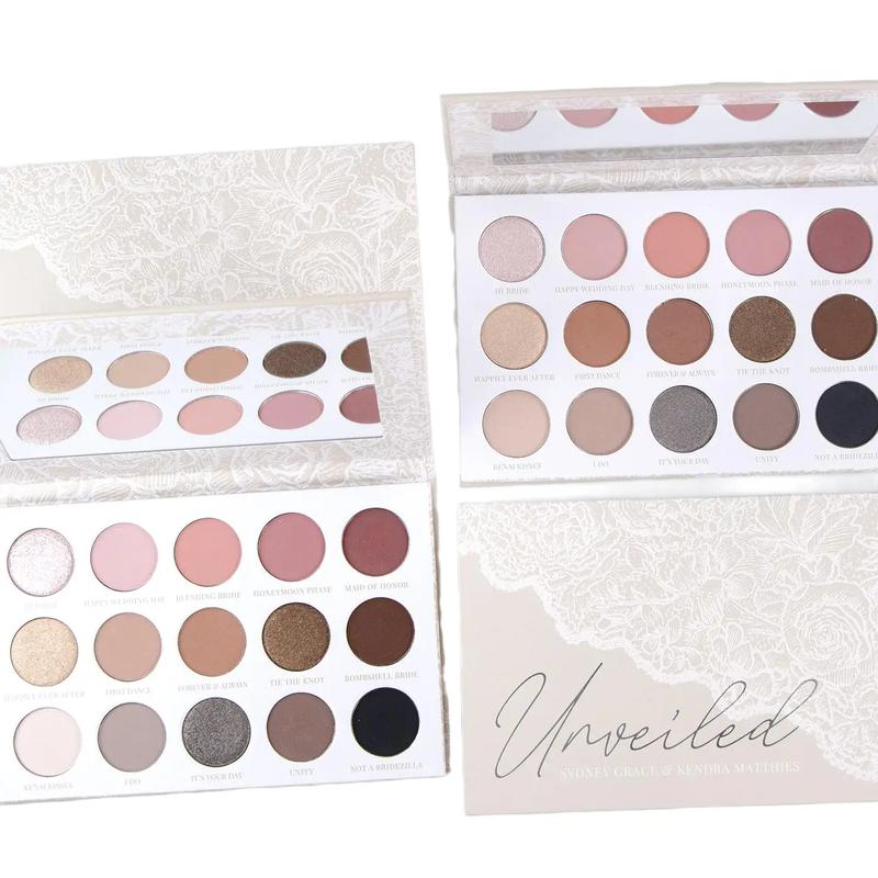 Unveiled 15 pan Eye Shadow palette with Kendra Matthies