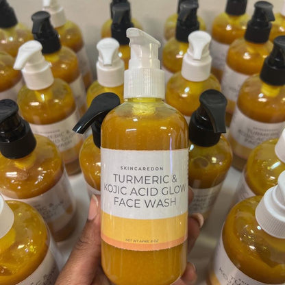 Turmeric & kojic acid glow face wash Facial Skincare