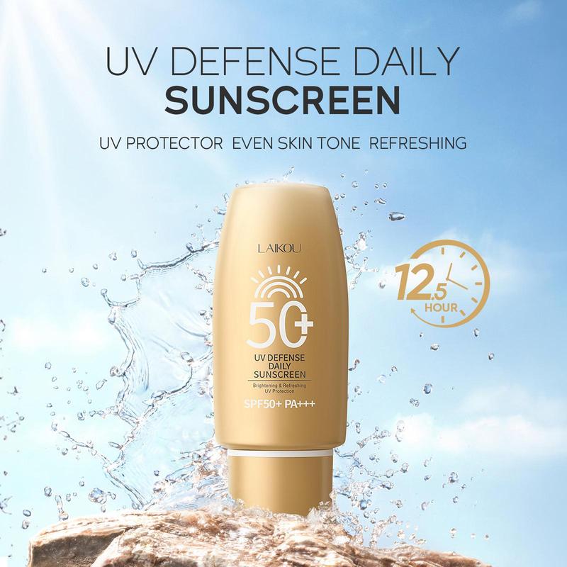 SPF50+?Moisturizing Sun Ray Protection Cream, 4?Counts/set?Weightless UV Protection Lotion, Outdoor Skin Protection Cream